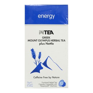 INTEA | Τσάι Energy Βότανα & Τσουκνίδα Κάψουλες 10x1.1gr