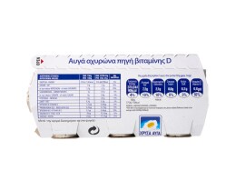 ΧΡΥΣΑ ΑΥΓΑ | Φρέσκα Αυγά Αχυρώνα Βιταμίνη D & Ω3 6 Τεμ. Έκπτωση 0.50Ε