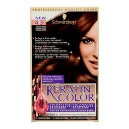KERATIN COLOR | KERATIN COLOR Ν4.3 ΚΑΣΤΑΝΟ ΚΟΚΚΙΝΟ 1TEM