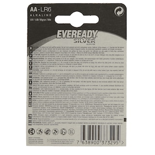 EVEREADY | ΜΠΑΤΑΡΙΑ E91 SILVER AA MINION 4TEM.