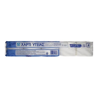 ΑΒ | Χαρτί Υγείας Βελούδινο 4 Φύλλα 10 Ρολά 1.35kg