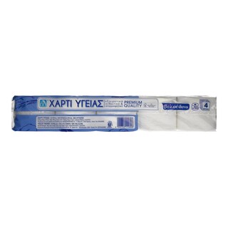 ΑΒ | Χαρτί Υγείας Βελούδινο 4 Φύλλα 10 Ρολά 1.35kg