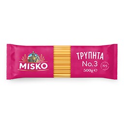 MISKO | Μακαρόνια Τρυπητά Νο3 500g