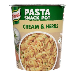 KNORR | Ζυμαρικά Snack Pot Σάλτσα Κρεμώδη & Μυρωδικά 69g
