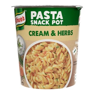 KNORR | Ζυμαρικά Snack Pot Σάλτσα Κρεμώδη & Μυρωδικά 69g