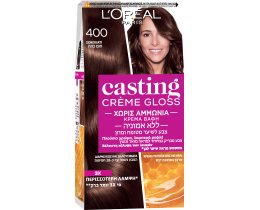 CASTING | C GLOSS | Βαφή Μαλλιών Creme Gloss Νο400 Σοκολατί 1 Τεμάχιο