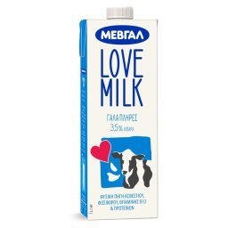 ΜΕΒΓΑΛ | Γάλα Love Milk Πλήρες 1lt
