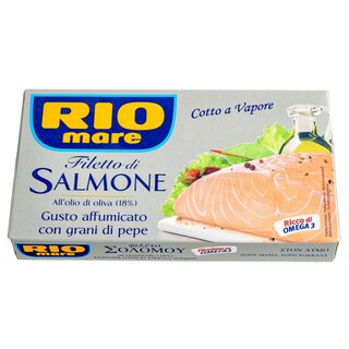RIO MARE | ΣΟΛΩΜΟΣ ΚΑΠΝΙΣΤΟΣ 150 GR