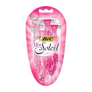 BIC | MISS SOLEIL | Ξυραφάκια Miss Soleil 4 Τεμάχια