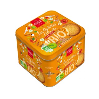 LA MERE POULARD | Μπισκότα με Μήλο Και Κανέλα Βιολογικά 366g