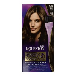 KOLESTON | Βαφή Μαλλιών Kit Root Touch Up Ανοιχτό Καστανό 1 Τεμ.