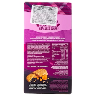 NAIRNS | Μπισκότα Βρώμης Μούρα Vegan 160g