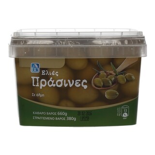 ΑΒ | ΕΛΙΕΣ ΠΡΑΣΙΝΕΣ 380 GR