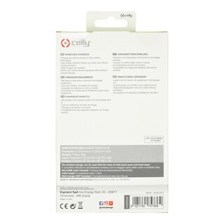 CELLY | Ασύρματος Φορτιστής  1 Τεμάχιο