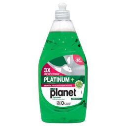 PLANET | Υγρό Πιάτων Platinum+ 900ml Έκπτωση 20%