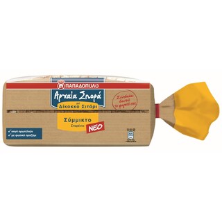 ΠΑΠΑΔΟΠΟΥΛΟΥ | Ψωμί Τοστ Αρχαία Σπορά Σύμμικτο 500g