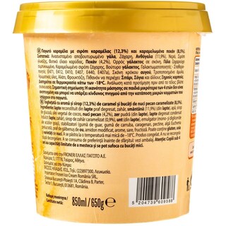 NIRVANA | Παγωτό Pralines & Cream 650gr