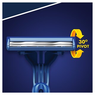 GILLETTE | BLUE II SLALOM | Ξυριστική Μηχανή Μιας Χρήσης Slalom 5 Τεμάχια