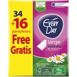EVERY DAY | Σερβιετάκια Large Extra Dry 34+16 Τεμάχια Δώρο