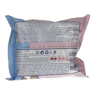 JOHNSON BABY | ΜΩΡΟΜΑΝΤΗΛΑ GENTLE CLEAN 25 ΤΕΜ