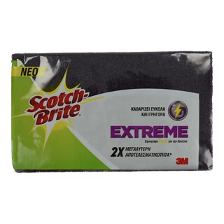 SCOTCH BRITE | Σφουγγάρι Extreme Γίγας 1 Τεμάχιο