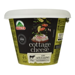 ΤΥΡΑΣ | Τυρί Cottage 4% Λιπαρά 180g