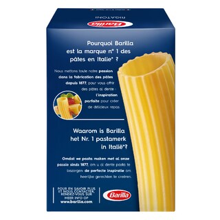 BARILLA | ΠΑΣΤΕΣ ΖΥΜΑΡΙΚΩΝ ΡΙΓΚΑΤΟΝΙ Νο89 500 GR