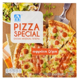 ΑΒ | Πίτσα Κατεψυγμένη Special 2 Τεμάχια 860gr