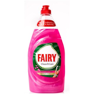 FAIRY | ΥΓΡΟ ΑΠΟΡΡΥΠΑΝΤΙΚΟ ΠΙΑΤΩΝ CLEAN & CARE ΤΡΙΑΝΤΑΦΥΛΛΟ ΚΑΙ ΣΑΤΕΝ 780 ML