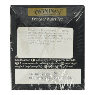 TWININGS | Τσάι Μαύρο Prince of Wales 25x2g