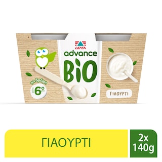 ADVANCE | ADVANCE ΛΕΥΚΟ ΓΙΑΟΥΡΤΙ BIO  2x140ΓΡ