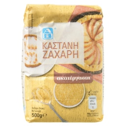 ΑΒ | Ζάχαρη Καστανή Ακατέργαστη 500gr
