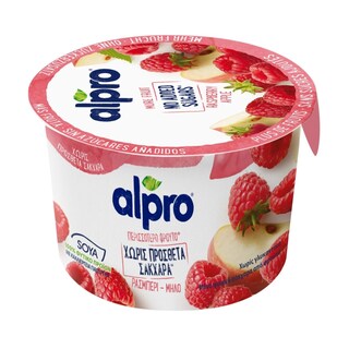 ALPRO | Φυτικό Επιδόρπιο Ράσμπερι Μήλο 135g