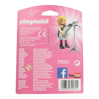 PLAYMOBIL | Figure PlaymoFriends Rockstar 1 Piece