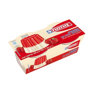 ΓΙΩΤΗΣ | Κρεμοζελέ Φράουλα 2x180g