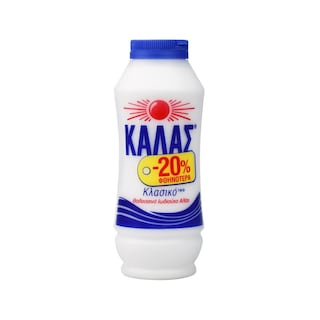 ΚΑΛΑΣ | ΑΛΑΤΙ ΠΛΑΣΤΙΚΗ ΦΙΑΛΗ 400GR 20% ΦΘΗΝΟΤΕΡΑ