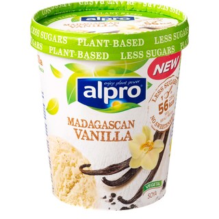 ALPRO | ALPRO ICE CREAM SOYA VANILLA  340GR / 500ML