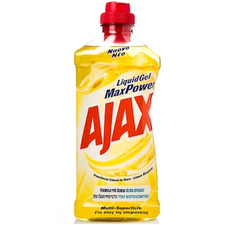 AJAX | GEL ΓΕΝΙΚΟΥ ΚΑΘΑΡΙΣΜΟΥ MAX POWER ΛΕΜΟΝΙ 750 ML