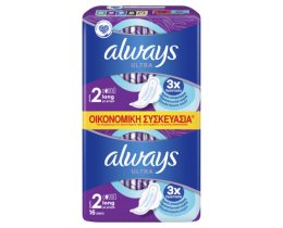 ALWAYS | SANITARY NAPKINS ONM ULT LONG+ JP 16 PIECES