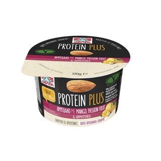 ΔΕΛΤΑ | Φυτικό Επιδόρπιο Protein Plus Μάνγκο Passion Fruit 170g