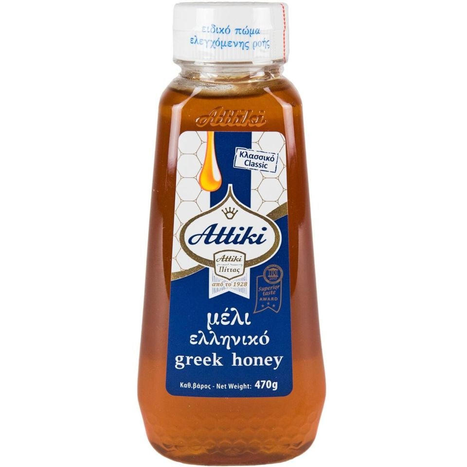 ΑΤΤΙΚΗ Μέλι Ελληνικό Squeeze 470g