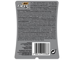 BIC | Razors Flex 5 5 Blades 3 Pieces