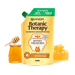 BOTANIC THERAPY | Σαμπουάν Honey Treasures Eco Pack 500ml