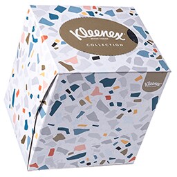 KLEENEX | Χαρτομάντηλα Collection Κύβος 56 Τεμάχια