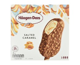 HAAGEN DAZS | Παγωτό Ξυλάκι Κρέμα Καραμέλα & Σοκολάτα 3x70g