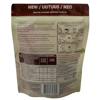 CANDEREL | ΥΠΟΚΑΤΑΣΤΑΤΟ ΖΑΧΑΡΗΣ ΚΑΣΤΑΝΟ ΜΕ ΣΤΕΒΙΑ 250 GR