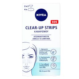 NIVEA | VISAGE | Ταινίες Καθαρισμού Clear Up Strips 6 Τεμάχια