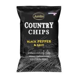 JUMBO | Τσιπς Πιπέρι & Αλάτι Χωρίς Γλουτένη 150g