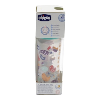 CHICCO | Μπιμπερό Πλαστικό 4+ Μηνών 330ml