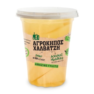 ΑΓΡΟΚΗΠΟΣ ΧΑΛΒΑΤΖΗ | Fruit Salad Pear Slices 400g